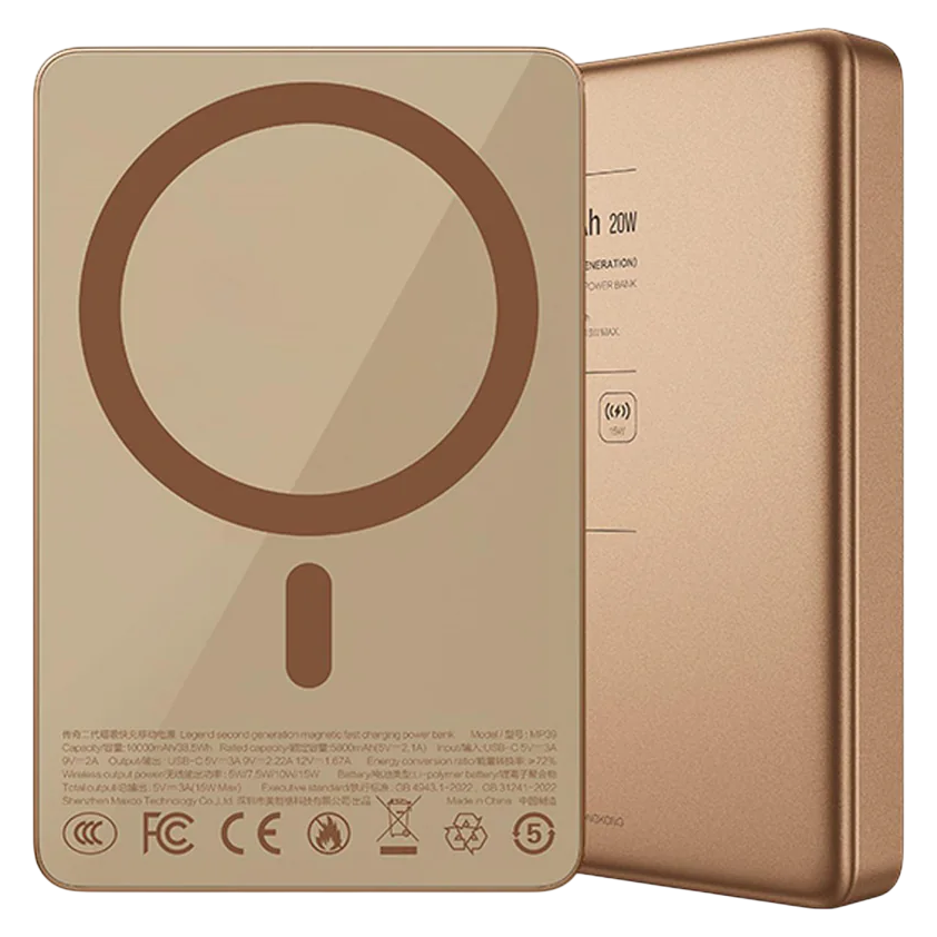 MAXCO Legend Series Power Bank 5000mAh/15W Wireless