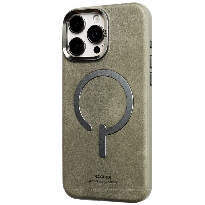 HDD Leather MagSafe Case iPhone 16 Pro Max