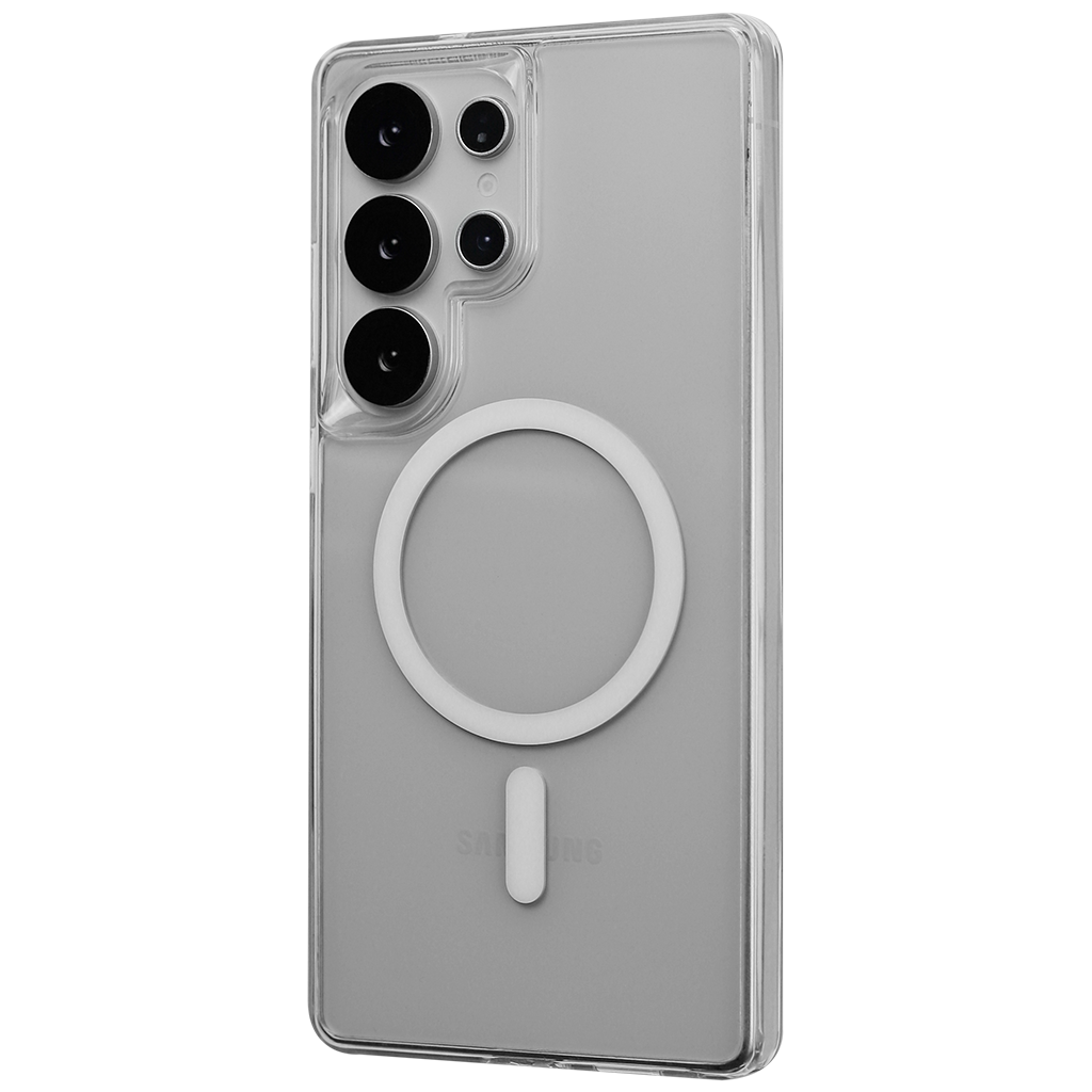 KUVETE Crush Magnetic Clear Case for Samsung S25 Ultra