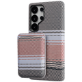 Carbon Fiber Card Holder Case for Samsung S24 ultra