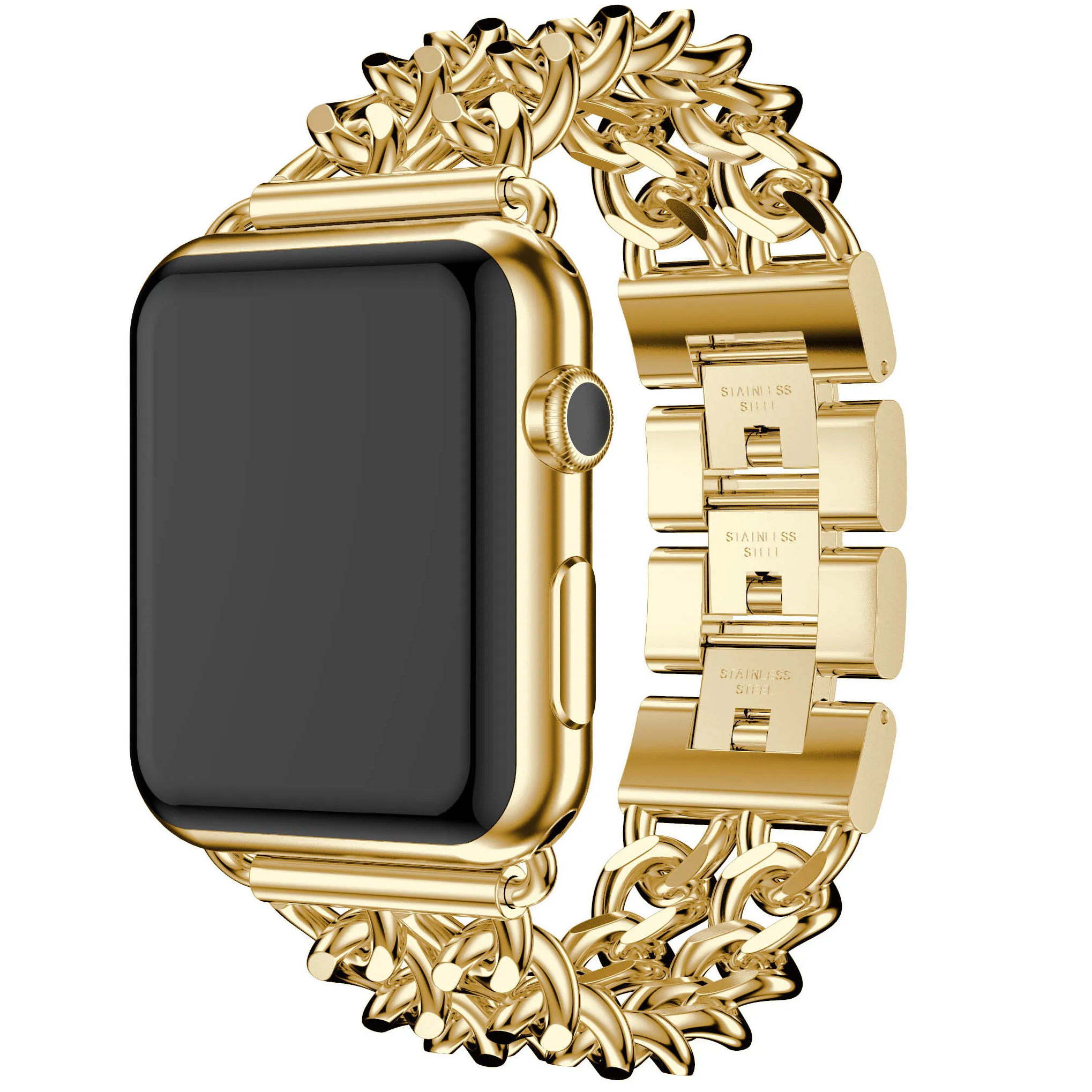 Luxury Metal Chain Band for Apple Watch