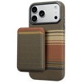 Carbon Fiber Card Holder Case iPhone 17 Pro Max