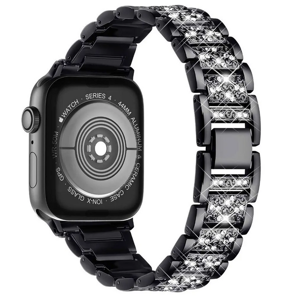 Luxury Crystal Metal Link Band for Apple Watch
