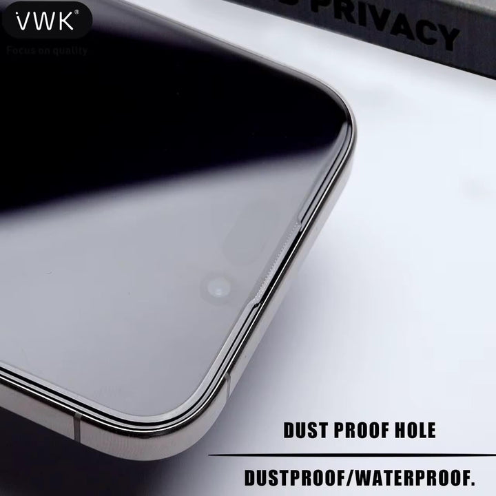 VWK Privacy Tempered Glass Screen Protector for Samsung