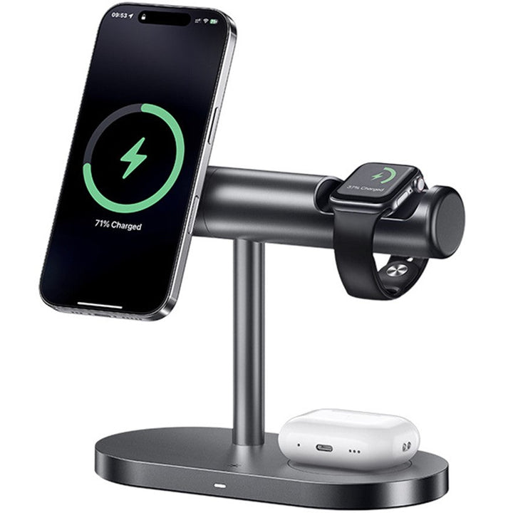 MAXCO 4-in-1 Magnetic Wireless Charging Station