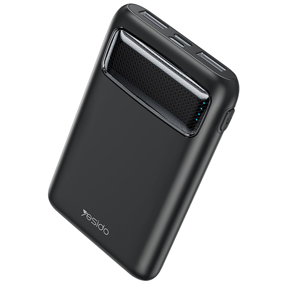 Yesido 5000mAh Compact Travel Power Bank with Dual USB Output