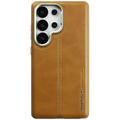 RIMBMAX Premium Leather Stitched MagSafe Case for Samsung S24 ultra