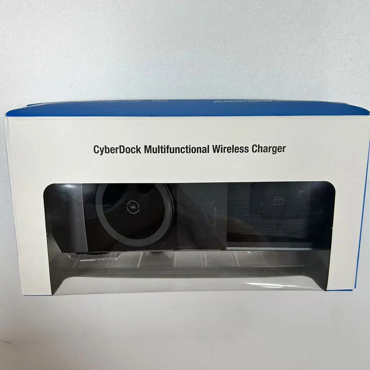 Cyber Charge 3-in-1 Motorized Wireless Charging Dock