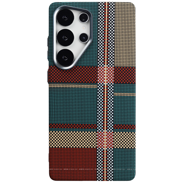 Luxo Life Magnetic Carbon Fiber Case for Samsung S25 Ultra