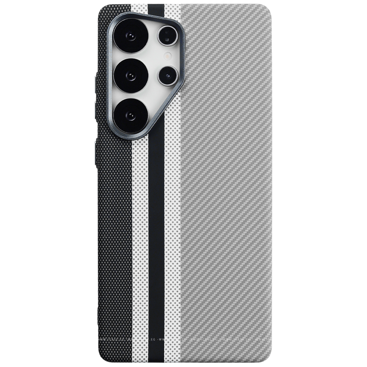 Luxo Life Magnetic Carbon Fiber Case for Samsung S24 ultra