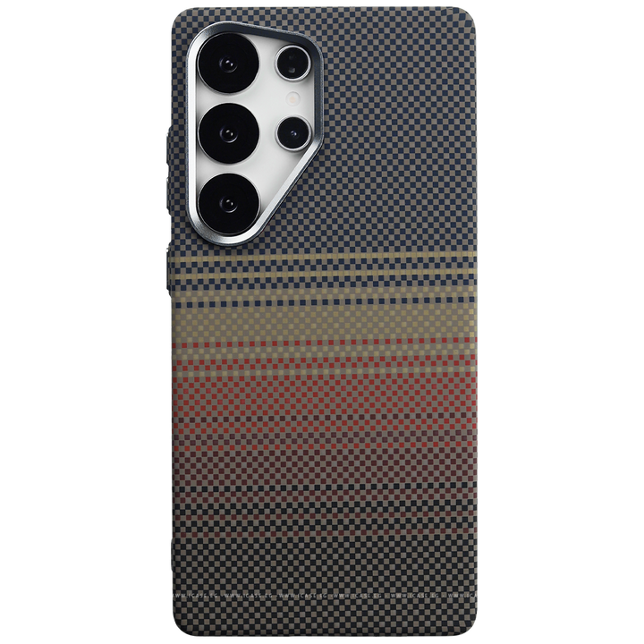 Luxo Life Magnetic Carbon Fiber Case for Samsung S24 ultra