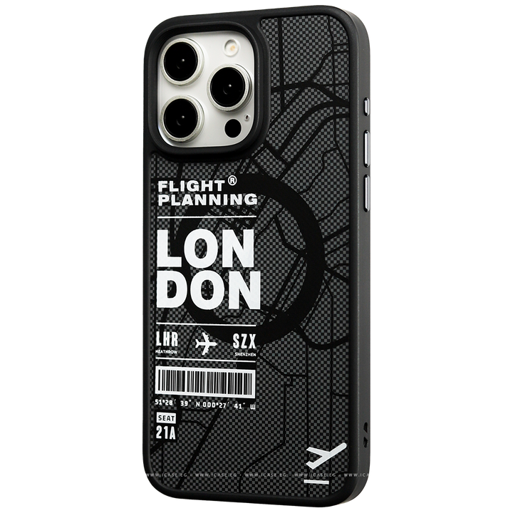 Flight Planning Urban London Case iPhone 16