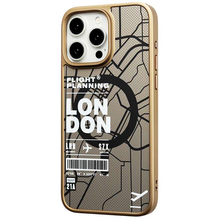 Flight Planning Urban London Case iPhone 16