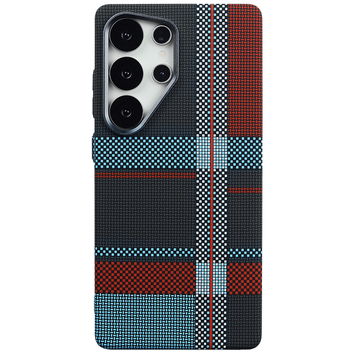 Luxo Life Magnetic Carbon Fiber Case for Samsung S24 ultra