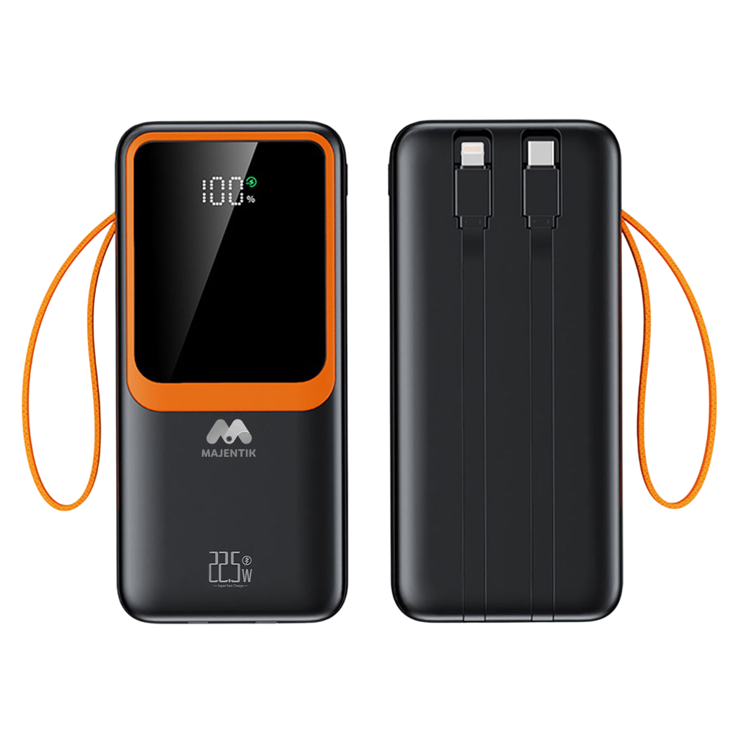 Majentik Power Bank with Built-in Cable 50000mAh / 22.5W