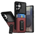 Rugged Shield Case with Card Holder Samsung Galaxy S25 Ultra