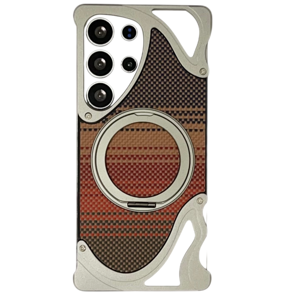 Premium Armor Magnetic Ring Phone Case for Samsung S24 ultra