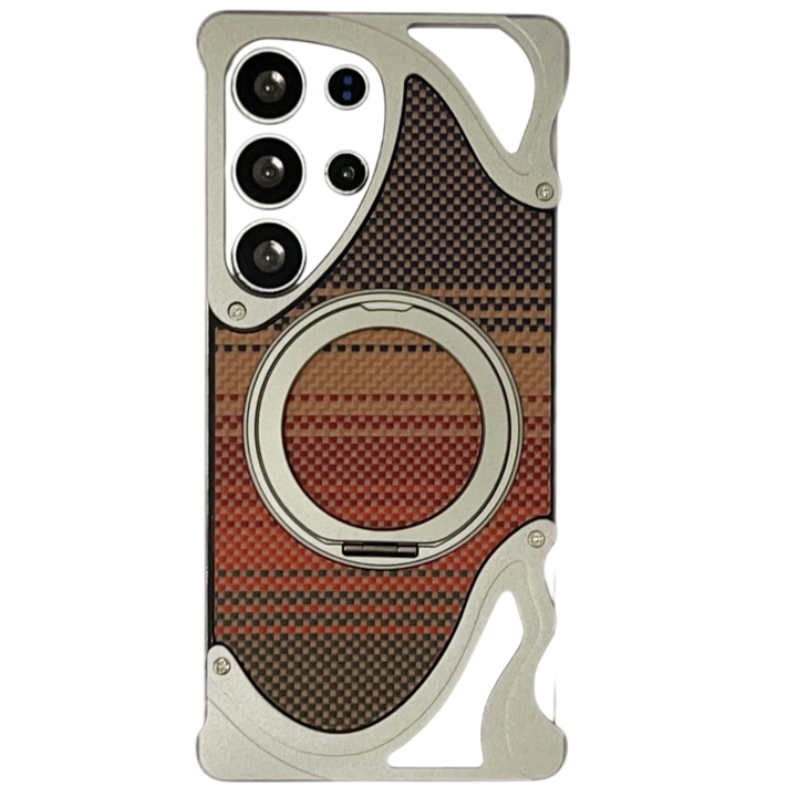 Premium Armor Magnetic Ring Phone Case for Samsung S24 ultra