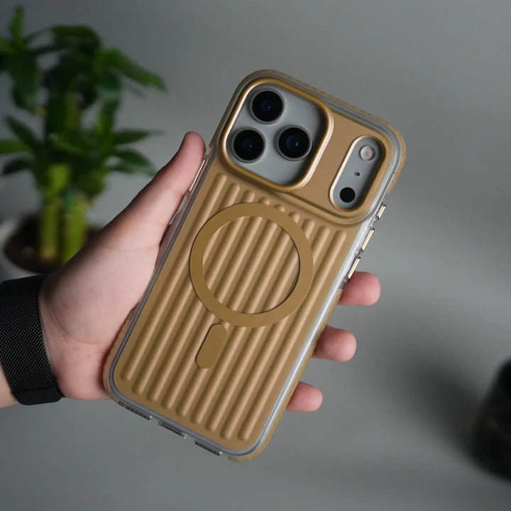 Rock Ribbed Magnetic MagSafe Case for iPhone 17 Pro Max