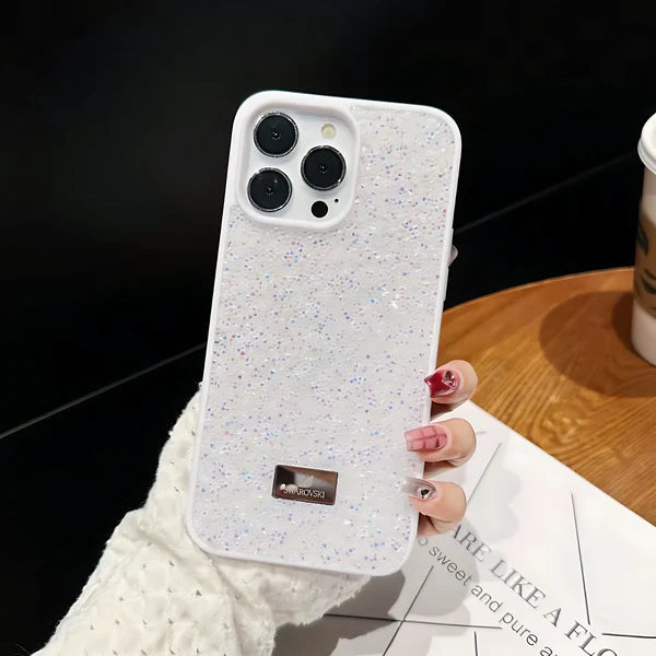 Swarovski Luxury Glitter Diamond Bling Shockproof Case iPhone 16 Pro Max