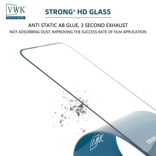 VWK HD Tempered Glass Screen Protector Edge To Edge Coverage