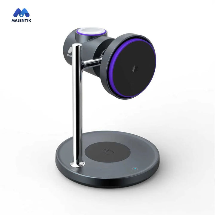 Majentik 3-in-1 Magnetic Wireless Charging Stand 25W with Cooling Fan