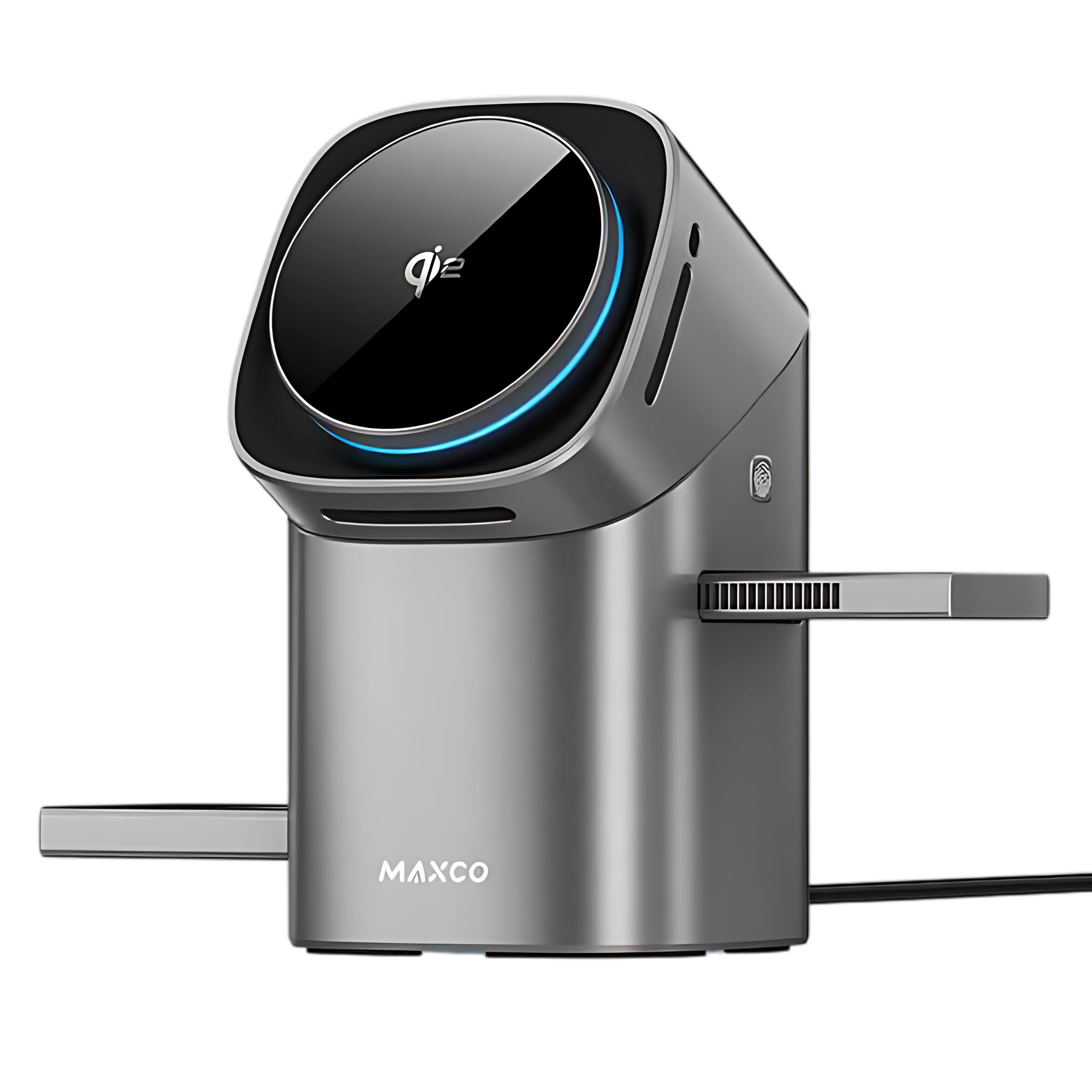 MAXCO Geometry II Qi2 Full Touch Magnetic Wireless Charger 15W Fast Charging