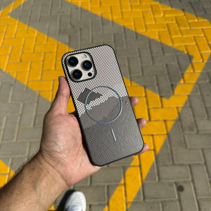 Stylish Pattern Magnetic Case iPhone 16 Pro
