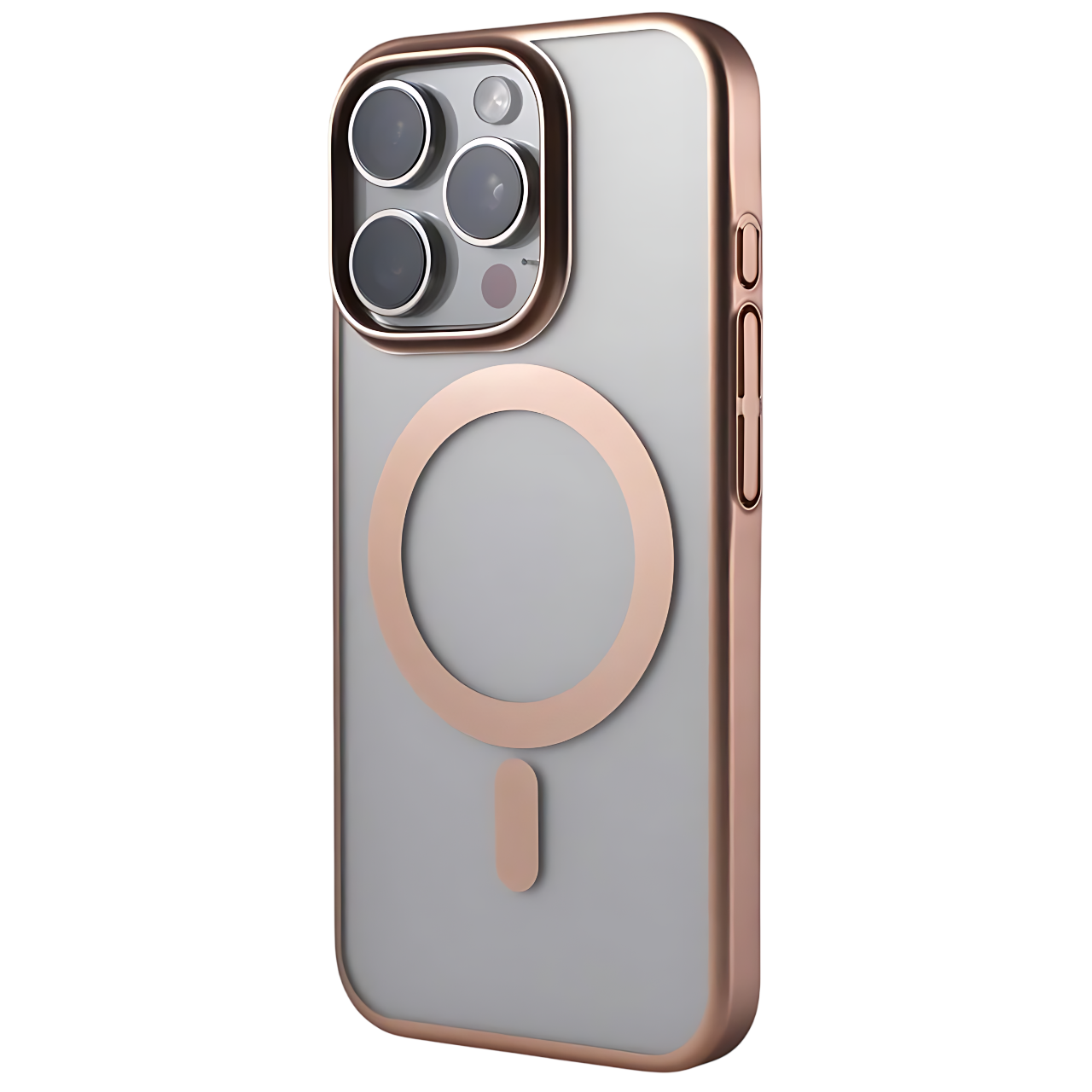 Glossy Transparent MagSafe Case iPhone 15 Pro