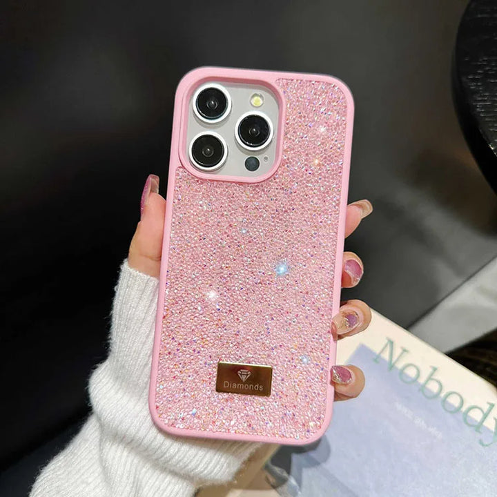 Swarovski Luxury Glitter Diamond Bling Shockproof Case iPhone 16 Pro Max