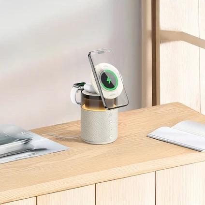Recci 5-in-1 Wireless Charging Speaker