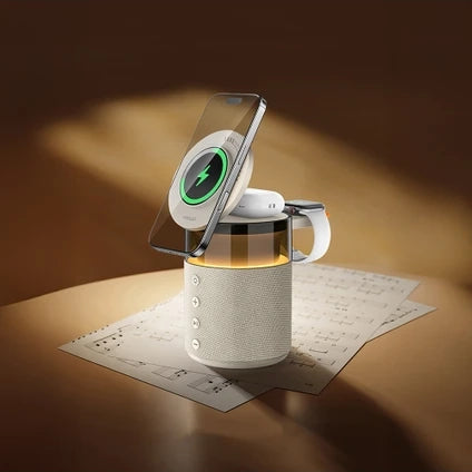 Recci 5-in-1 Wireless Charging Speaker