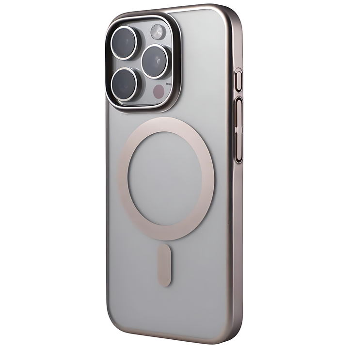 Glossy Transparent MagSafe Case iPhone 15 Pro