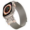Pure Titanium Milanese Loop Strap for Apple Watch