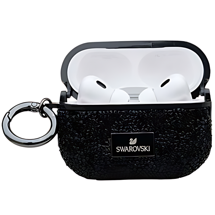 Swarovski Crystal Case with Keychain for AirPods